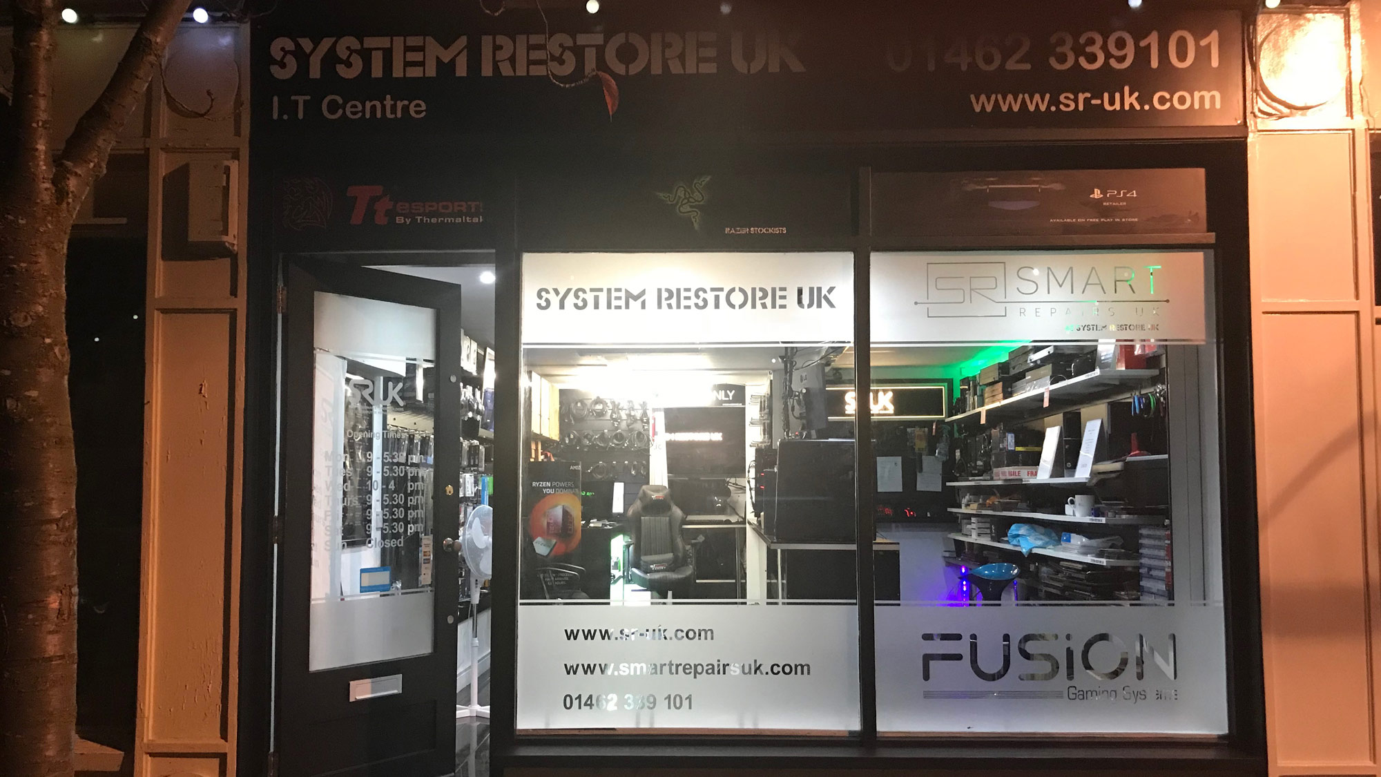 System Restore Shop Front